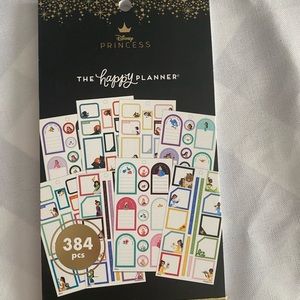 happy planner princess sticker book